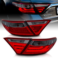 ANZO USA-321336 | Tail Light Assembly; LED; Red/Smoke Lens;