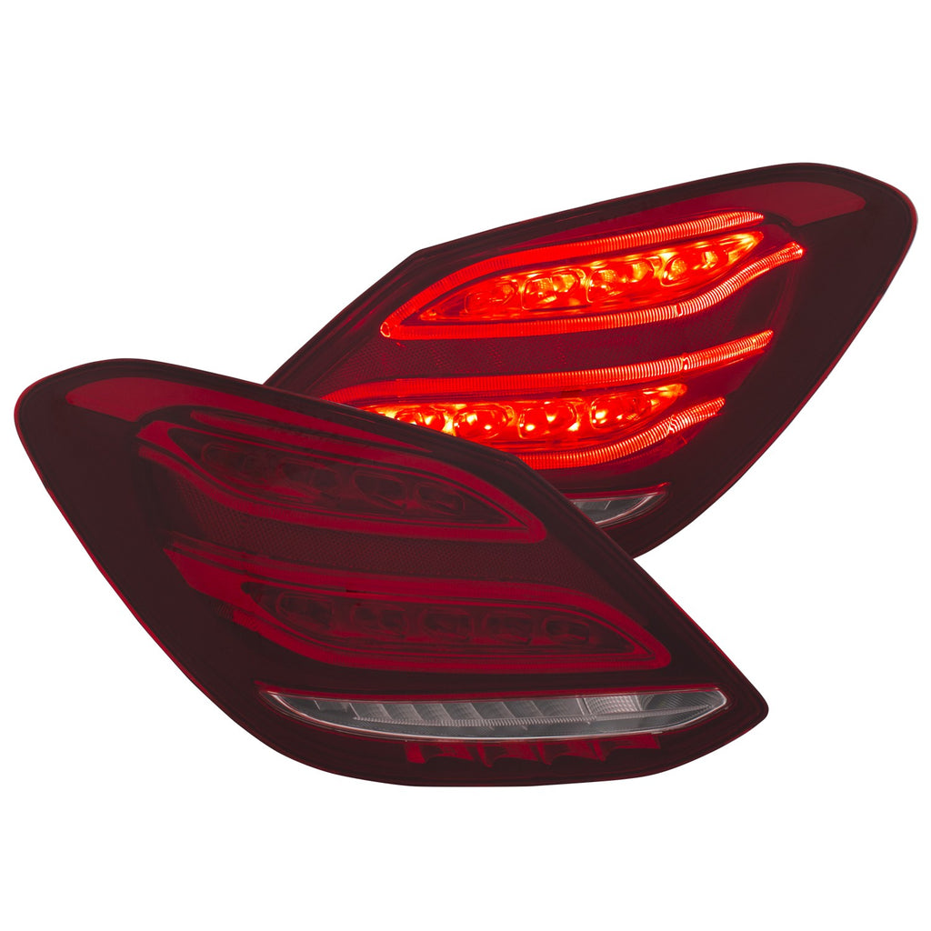 ANZO USA-321337 | Tail Light Assembly; LED; Clear Lens;Pair