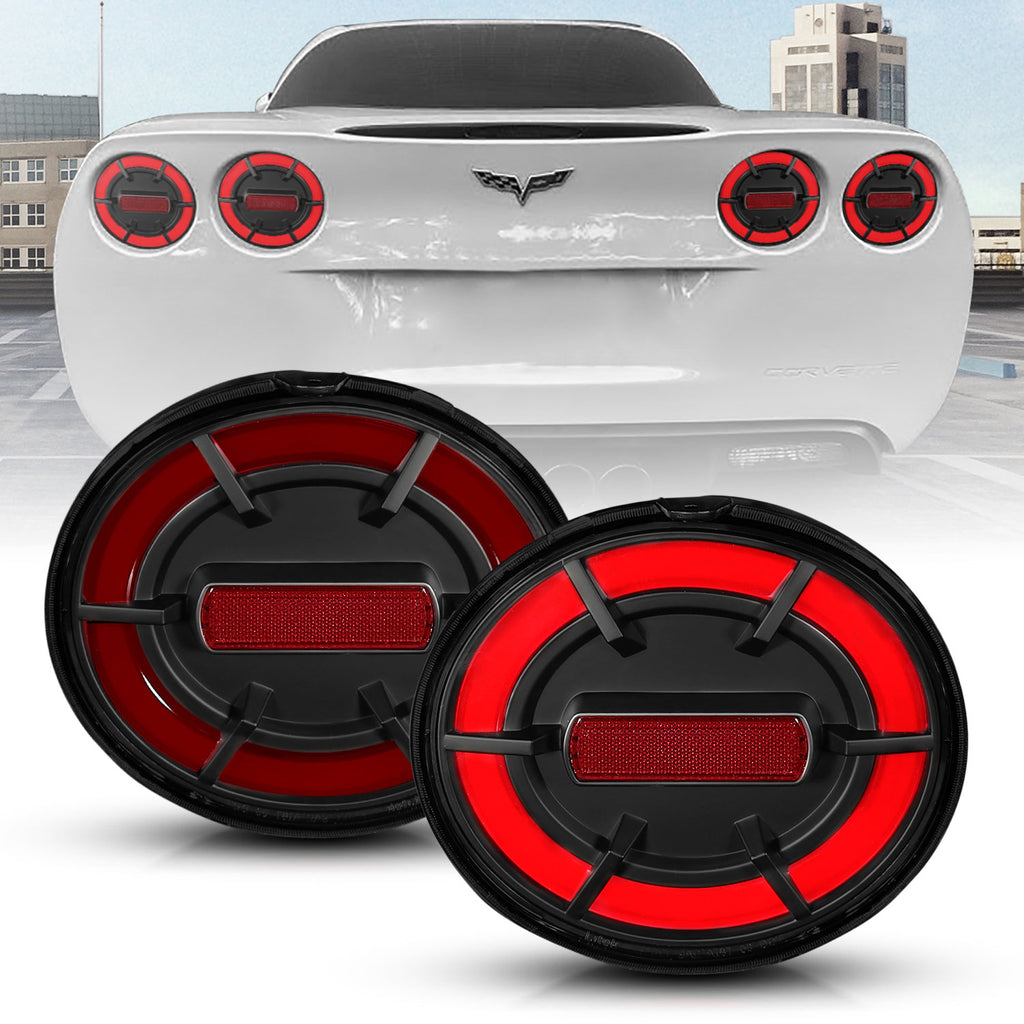 ANZO USA-321342 | LED Taillights Black