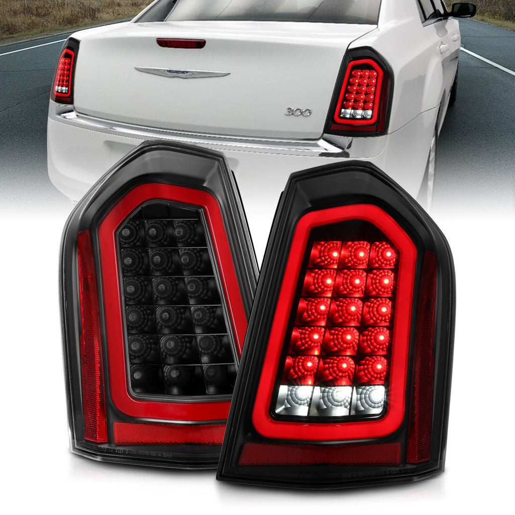 ANZO USA-321343 | LED Taillights Black w/ Sequential