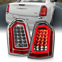 ANZO USA-321344 | LED Taillights Chrome w/ Sequential