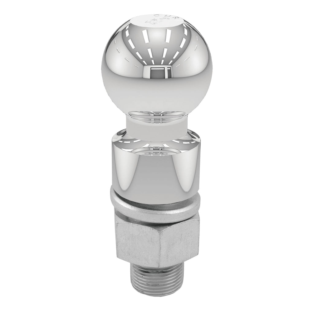 2-5/16" Trailer Ball (1-1/4" x 2-5/8" Shank 1" Rise 10000 lbs. Chrome)