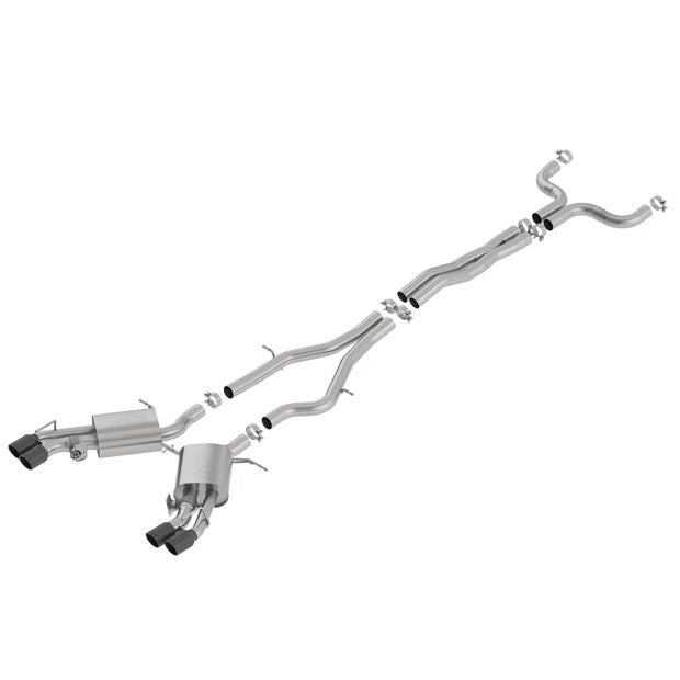 Borla 140754BC | Borla Cat-Back Exhaust System - S-Type