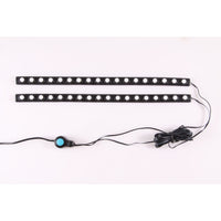 ANZO USA-861122 | LED Bed Rail Auxiliary Light; 1 Watt; Incl. 2  Lighting Strips/Switch;