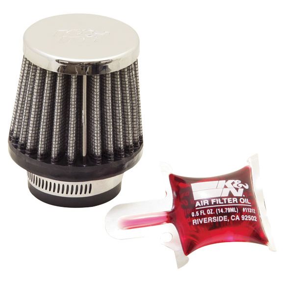 K&N RC-0790 Universal Clamp-On Air Filter