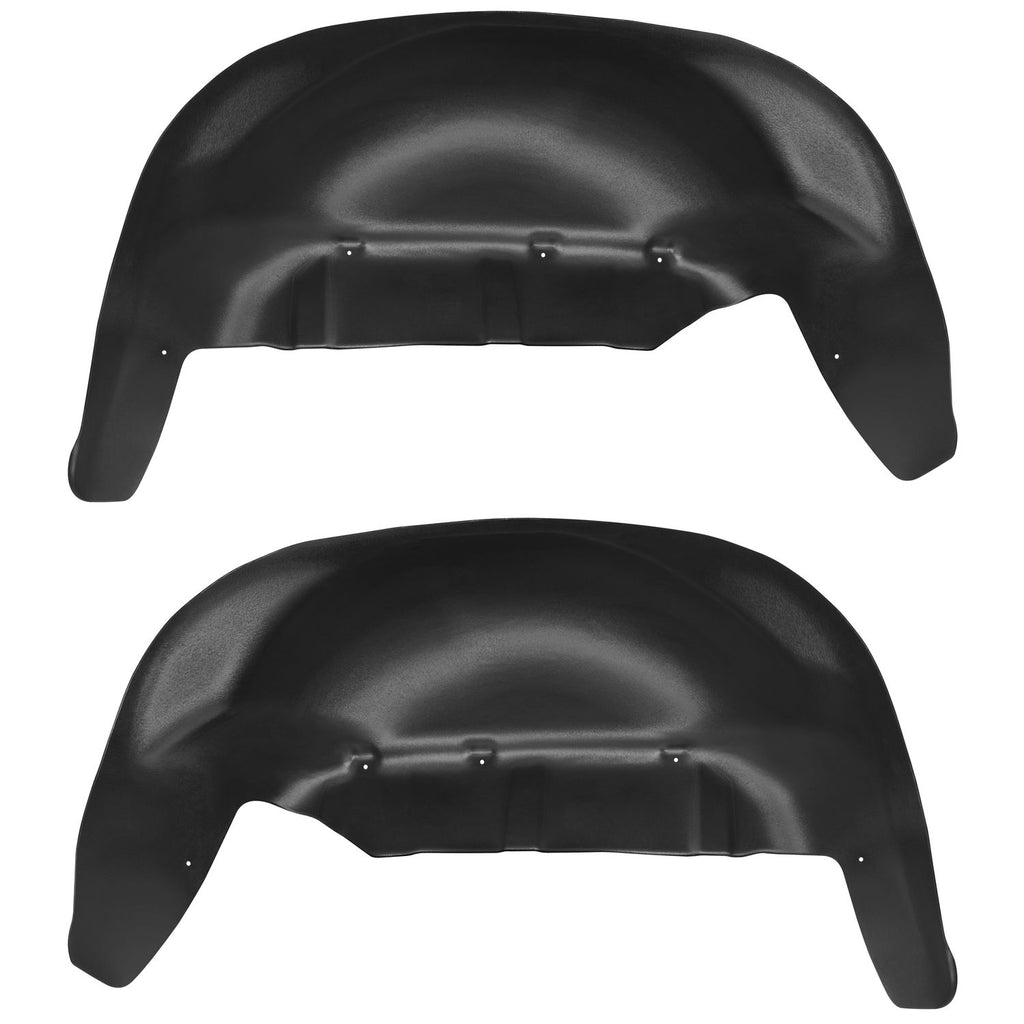 Husky Liners 79061 | Husky Liners Rear Wheel Well Guards, Fits 19-C SILVERADO 1500 REAR WHEEL WELL GUARDS WHEEL WELL LINER BLACK