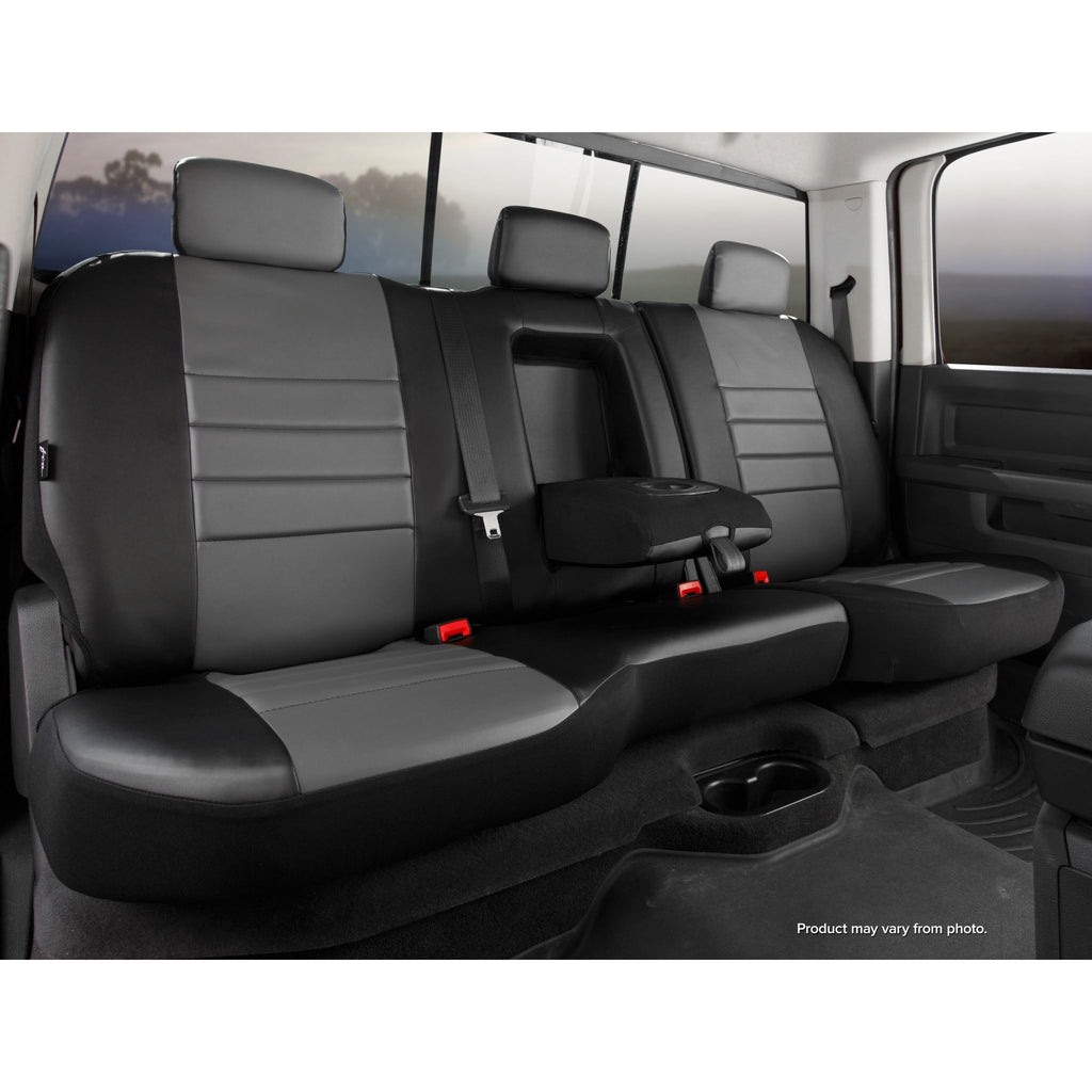 FIA-SL67-15 GRAY | 01-03 F SERIES SL FRONT 40/60 SEAT COVER GRAY