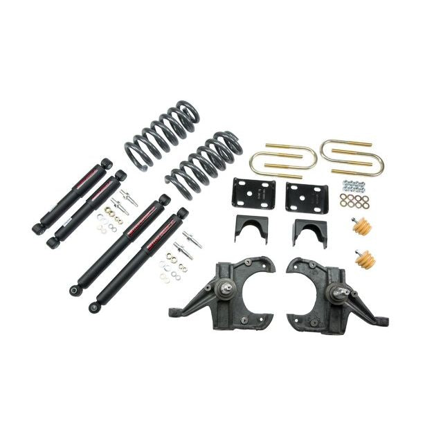 BELLTECH 956ND LOWERING KITS  Front And Rear Complete Kit W/ Nitro Drop 2 Shocks 1973-1987 Chevrolet Blazer/Jimmy (1 Rotor) 4 in. F/6 in. R drop W/ Nitro Drop II Shocks