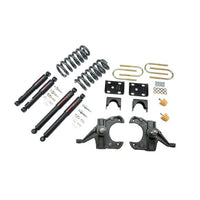BELLTECH 956ND LOWERING KITS  Front And Rear Complete Kit W/ Nitro Drop 2 Shocks 1973-1987 Chevrolet Blazer/Jimmy (1 Rotor) 4 in. F/6 in. R drop W/ Nitro Drop II Shocks
