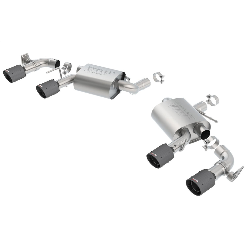 Borla 11924CFBA|Borla S-TYPE W/DUAL MODE EXH. VALVES D RD AC CFBA SR TIP: 4.0" RD X 6.25"; CARBON FIBER BLACK ANODIZED CENTER for 2016-2021 Camaro SS 6.2L V8 AT/MT RWD 2DR 2.75", 2.50" "S-TYPE W/DUAL MODE EXH. VALVES D RD AC CFBA SR TIP: 4.0" RD X 6.25".