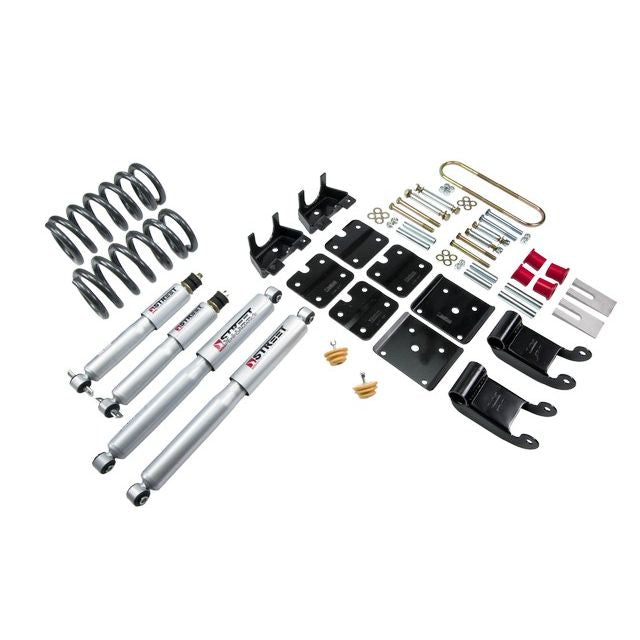 BELLTECH 769SP LOWERING KITS  Front And Rear Complete Kit W/ Street Performance Shocks 1995-2002 Chevrolet Astro/Safari (2WD w/ Factory Steel Leaf) 2.5 in. F/3.5 in. R drop W/ Street Performance Shocks