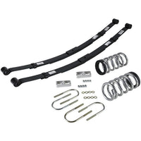 BELLTECH 569 LOWERING KITS  Front And Rear Complete Kit W/O Shocks 1998-2003 Chevrolet Blazer/Jimmy 6 cyl. 2 in. or 3 in. F/4 in. R drop W/O Shocks