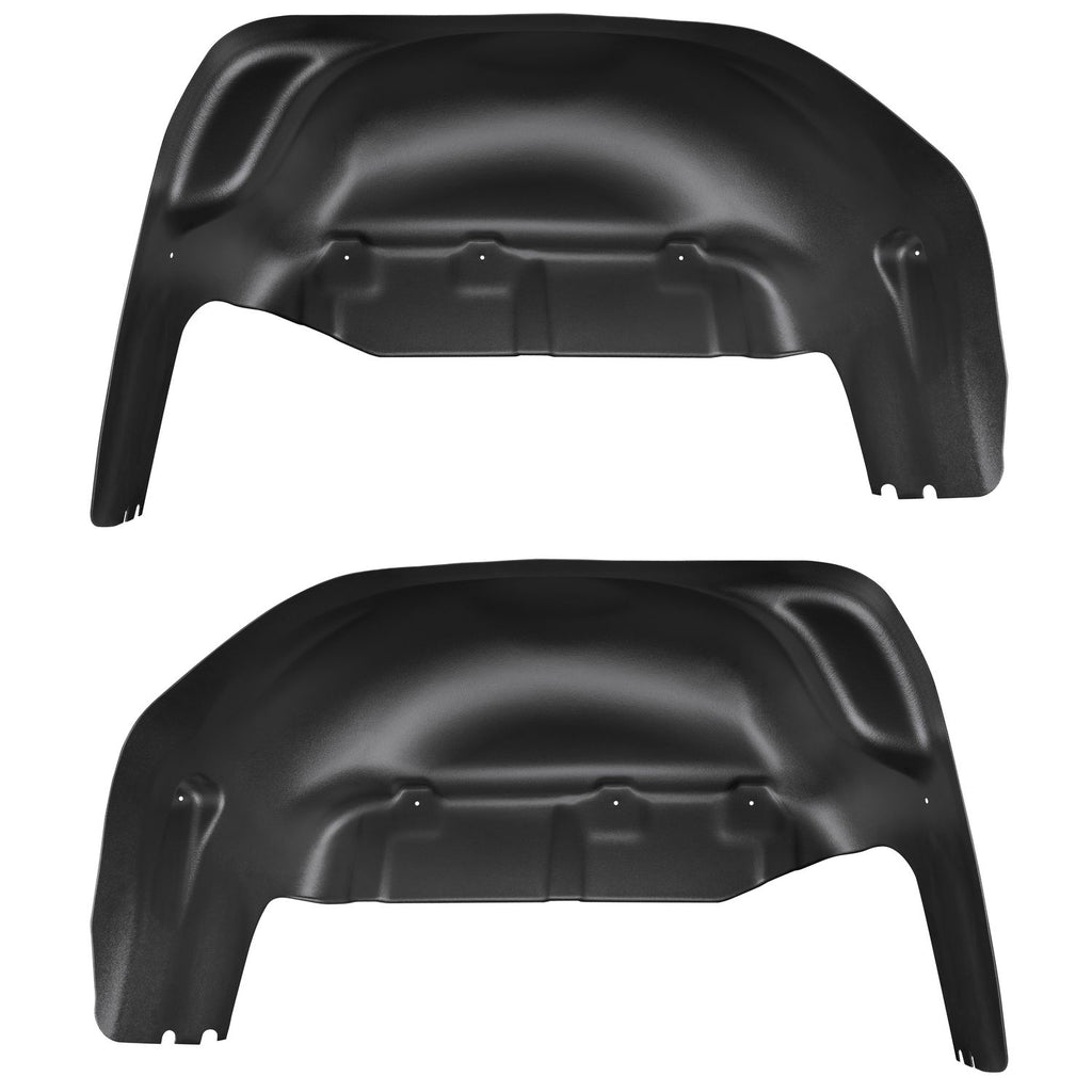 Husky Liners 79071 | Husky Liners Rear Wheel Well Guards, Fits 19-C SIERRA 1500 REAR WHEEL WELL GUARDS WHEEL WELL GUARDS BLACK