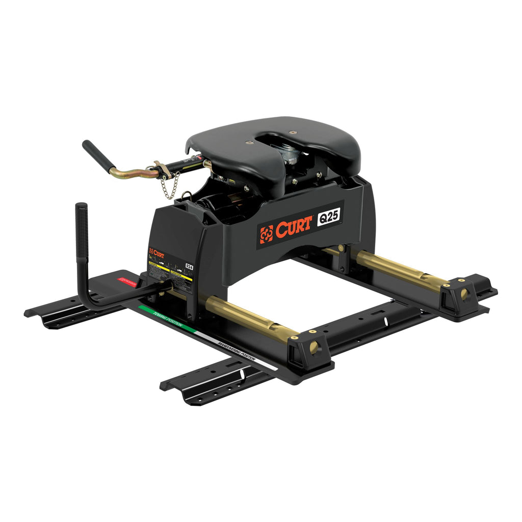Q25 Sliding 5th Wheel Hitch with Rails 24000 lbs.