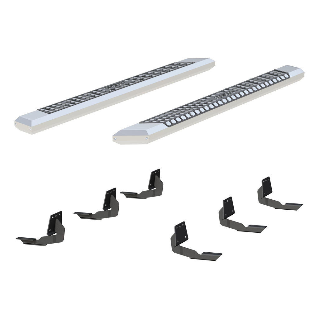 AdvantEDGE 5-1/2" x 75" Chrome Aluminum Side Bars Select Ram 1500