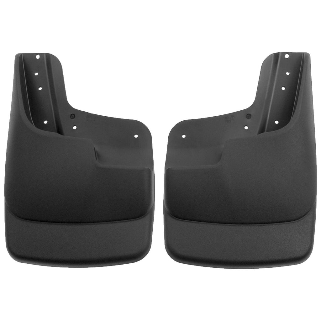 Husky Liners 56511 | Husky Liners Front Mud Guards, Fits 99-10 FORD SD REGULAR/SUPER CAB/CREW CAB W/FACTORY WHEEL FLARES FRONT MUD/SPLASH GUARDS M.G. BLACK