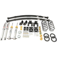 BELLTECH 988SP LOWERING KITS  Front And Rear Complete Kit W/ Street Performance Shocks 2014-2015 Chevrolet Silverado/Sierra (Std Cab) 2wd 3 in. or 4 in. F/5 or 6 in. R Drop W/ Street Performance Shocks