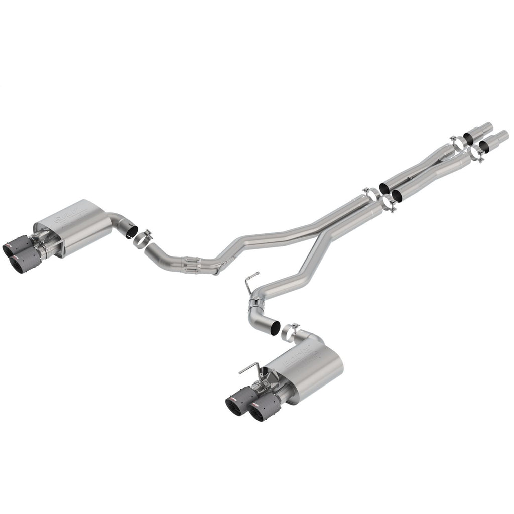 Borla 140743CFBA | Borla Cat-Back Exhaust System - ATAK