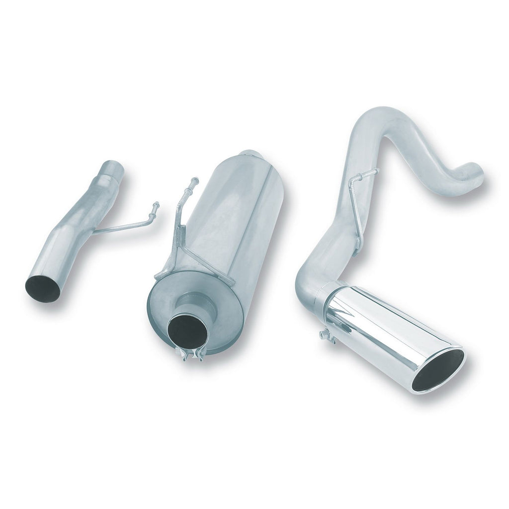 Borla 140136 | Borla Touring Cat-Back  Exhaust System for June 2004-2008 Ford F-150 4.6/5.4L V8 AT/MT Transmission; 2 and 4WD; 2-Door Ext Cab- Short Bed (66")/ 4-Door Crew Cab- Short Bed (66").