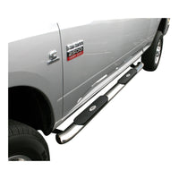 4" Polished Stainless Oval Side Bars Select Ram 1500 Dodge Ram 1500