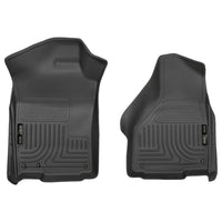 Husky Liners 18031 | Husky Liners Front Floor Liners, Fits 02-15 RAM 1500/03-15 RAM 2500/3500 QUAD/STD CAB WEATHERBEATER FRONT FLOOR LINERS BLACK