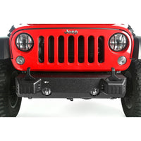 Rugged Ridge OMI-11540.28 | XHD Front Bumper Base, Tow Point Covers; 07-16 Jeep Wrangler JK