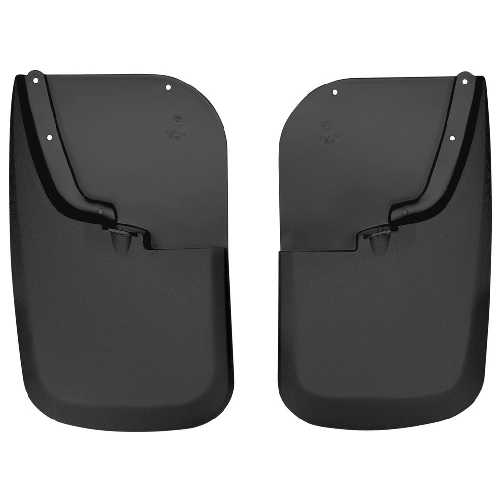 Husky Liners 57681 | Husky Liners Rear Mud Guards, Fits 11-16 SUPER DUTY HD W/O FLARES REAR MUD GUARDS