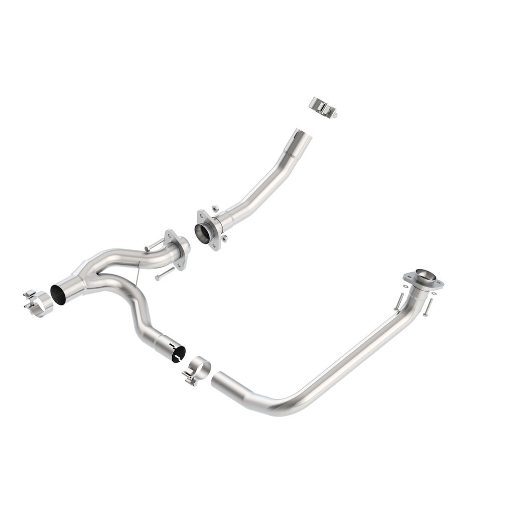 Borla 60595 | Borla LOOP DELETE Y-PIPE for 2012-2018 Jeep Wrangler JK/JKU 3.6L V6 Automatic/ Manual Transmission. 4 Wheel Drive 2 & 4-Door.