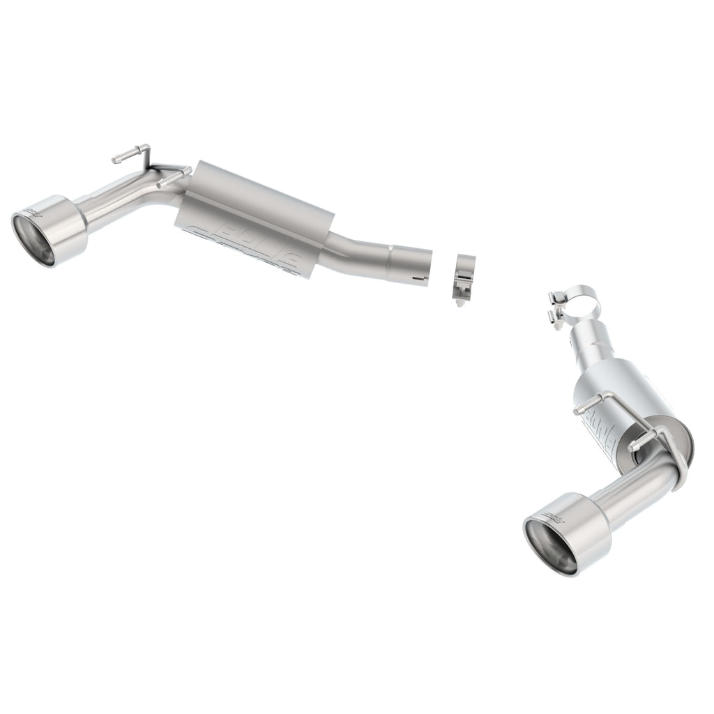 Borla 11775 | Borla S-Type Axle-Back Exhaust System for 2010-2013 Chevrolet Camaro SS 6.2L V8 Automatic/ Manual Rear Wheel Drive 2-Door Coupe; Convertible.
