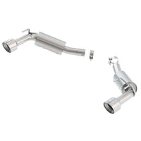 Borla 11775 | Borla S-Type Axle-Back Exhaust System for 2010-2013 Chevrolet Camaro SS 6.2L V8 Automatic/ Manual Rear Wheel Drive 2-Door Coupe; Convertible.