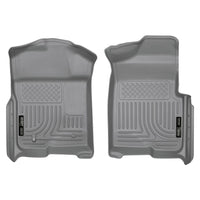Husky Liners 18332 | Husky Liners Front Floor Liners, Fits 09-14 F150 REG/SUPER/SUPER CREW CAB FRONT FLOOR LINERS GREY
