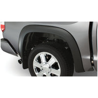 Bushwacker 30038-02 Black OE-Style Smooth Finish Rear Fender Flares for 2014-2021 Toyota Tundra