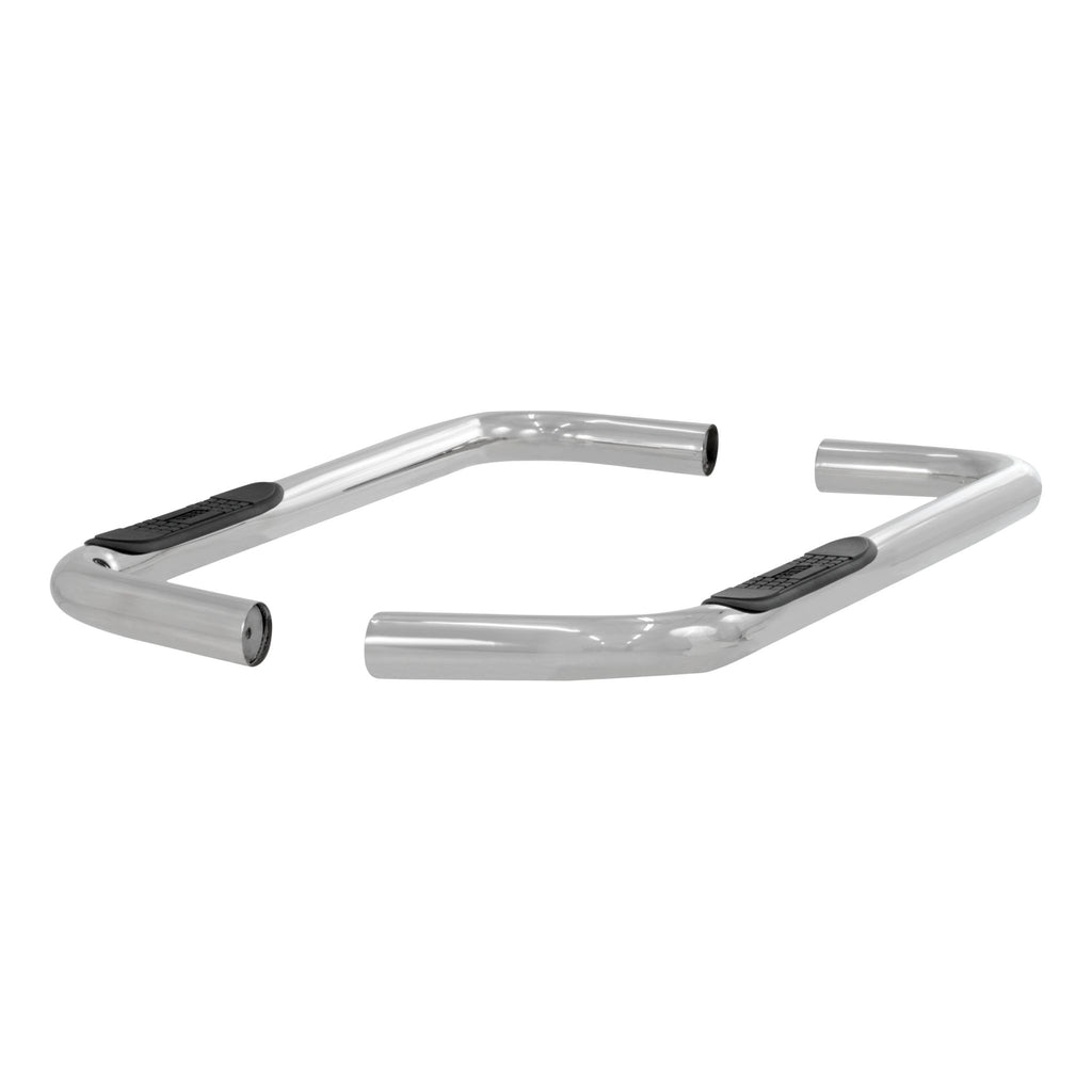 3" Round Polished Stainless Side Bars Select Dodge Ram 1500 2500