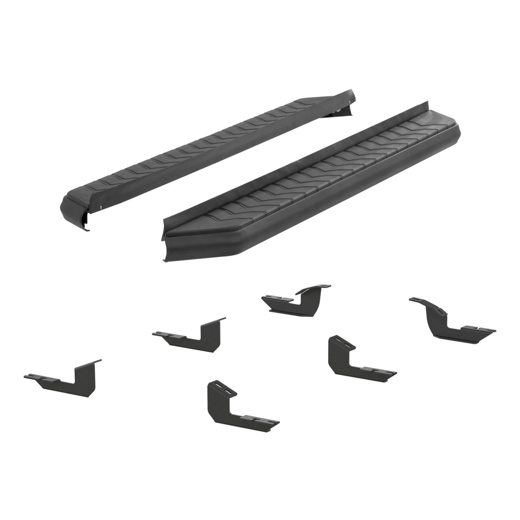 AeroTread 5" x 67" Black Stainless Running Boards Select Toyota 4Runner