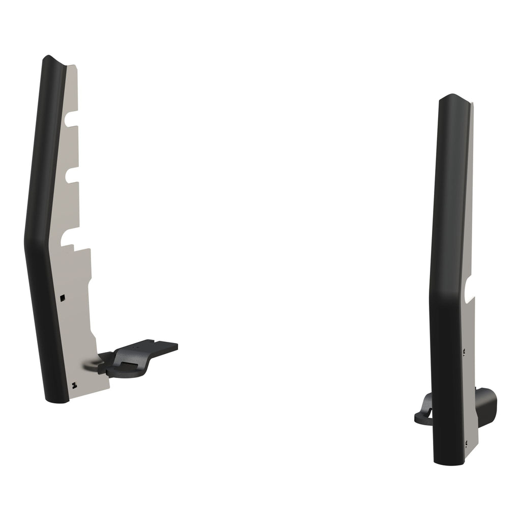 Chrome Steel 2" Tubular Grille Guard Upright Package