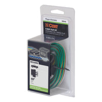 5-Way Flat Connector Socket with Hardware (Vehicle Side Packaged)