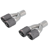 Borla 60673CF | Borla Tip for 2018 Grand Cherokee Trackhawk 6.2L Automatic Trans All Wheel Drive 4 Door.