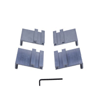 Tonno Pro 42-399 Utility Track Installation Bracket Kit for Tonno Fold or Hard Fold for 09-14 Ford