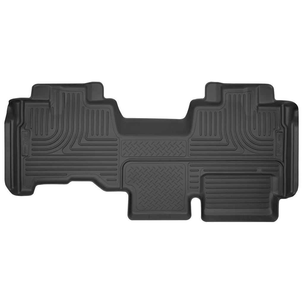 Husky Liners 19351 | Husky Liners 2nd Seat Floor Liner (Full Coverage), Fits 09-14 F150 2ND SEAT FLOOR LINER BLACK