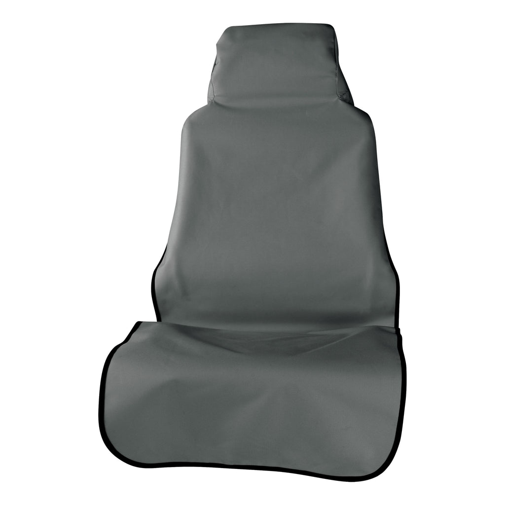 Seat Defender 58" x 23" Removable Waterproof Grey Bucket Seat Cover