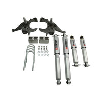 BELLTECH 617SP LOWERING KITS  Front And Rear Complete Kit W/ Street Performance Shocks 1982-2004 Chevrolet S10/S15 Pickup 4&6 cyl. (Ext Cab) 2 in. F/3 in. R drop W/ Street Performance Shocks