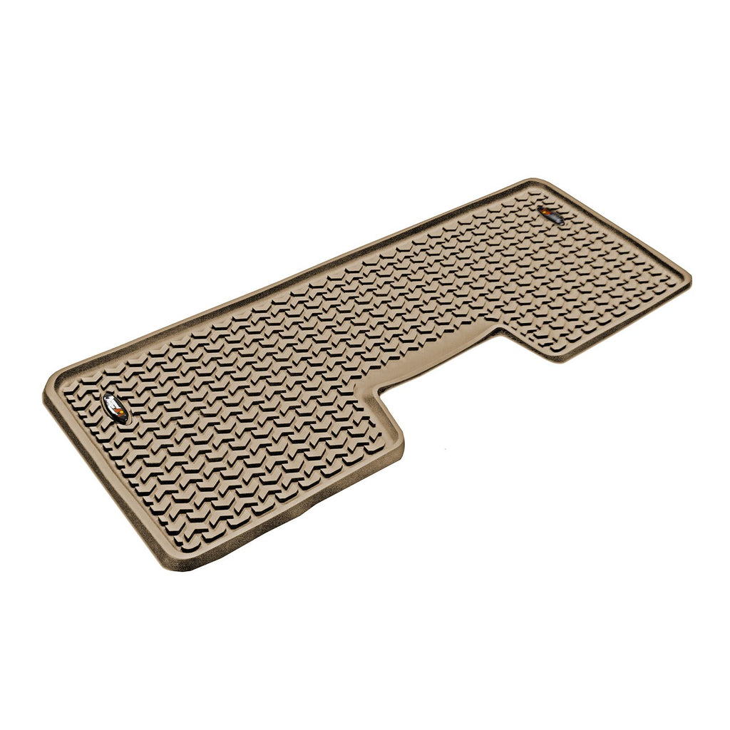 Rugged Ridge 83952.12 | Floor Liners, Rear, Tan; 09-14 Ford F-150 SuperCrew