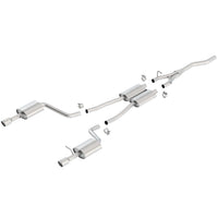 Borla 140100 | Borla S-Type Cat-Back  Exhaust System for 2002-2008 Audi B6 A4 Quattro/ B7 A4 Quattro/ Avant 1.8T/Avant 2.0T 4Cyl. Turbo Automatic and Manual, ; AWD; 4-Door.