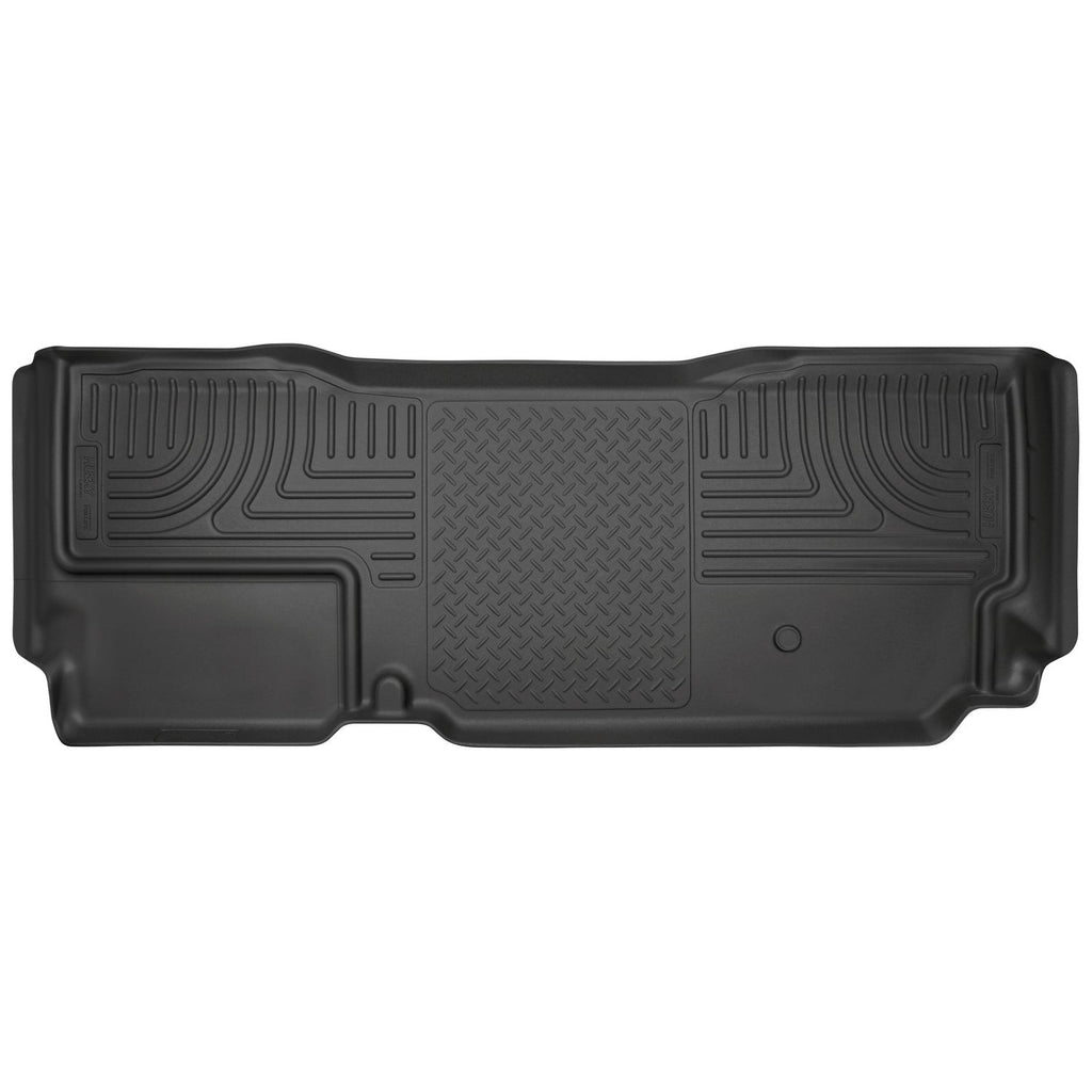 Husky Liners 19721 | Husky Liners 2nd Seat Floor Liner, Fits 11-16 F250/F350/F450 SUPER DUTY 2ND SEAT FLOOR LINER BLACK