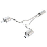 Borla 1014039 | Borla Touring Cat-Back  Exhaust System for 2015-2017 Ford Mustang 2.3L 4 Cyl. EcoBoost, Automatic and Manual Transmission. Rear Wheel Drive 2-Door, requiring EC-Type Approved.