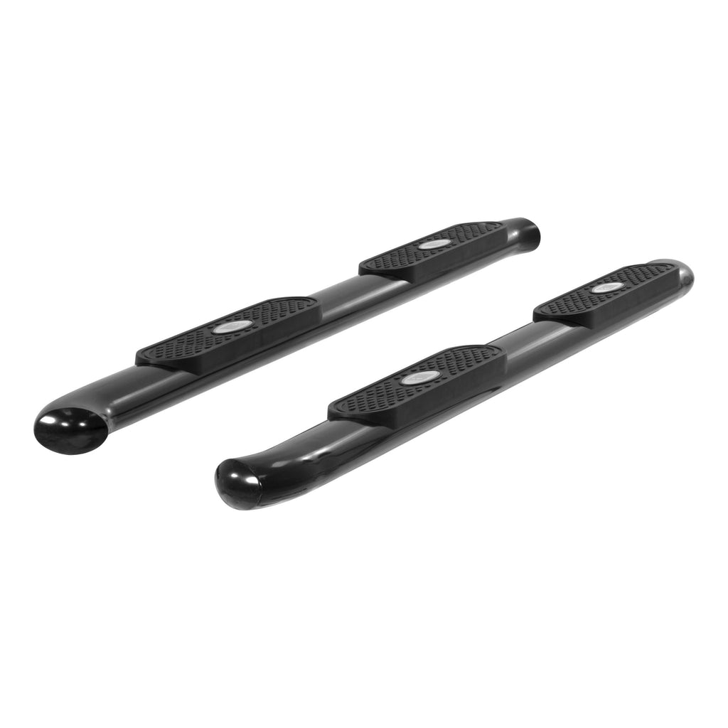 4" Polished Stainless Oval Side Bars Select Silverado Sierra 1500 2500 3500