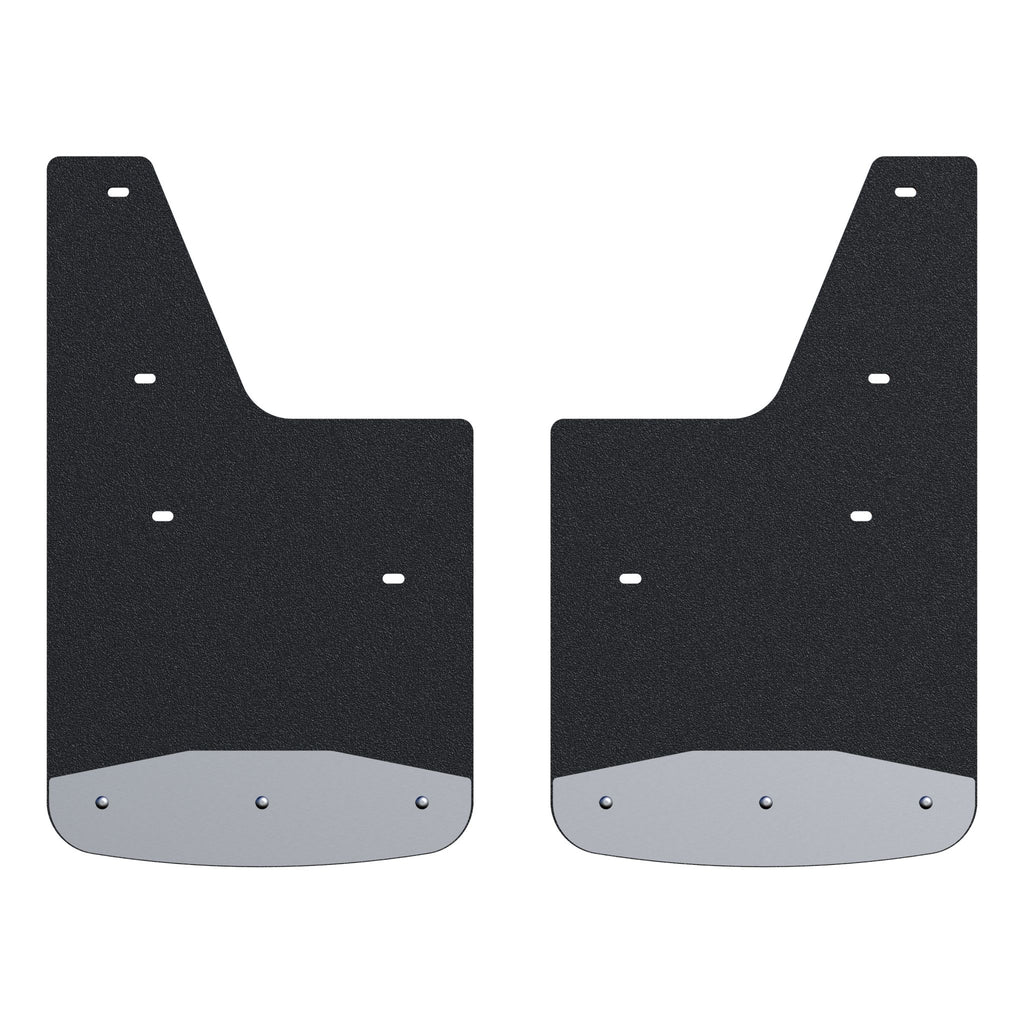 Rear 12" x 20" Textured Rubber Mud Guards Select Ford Ranger (2 Flaps)