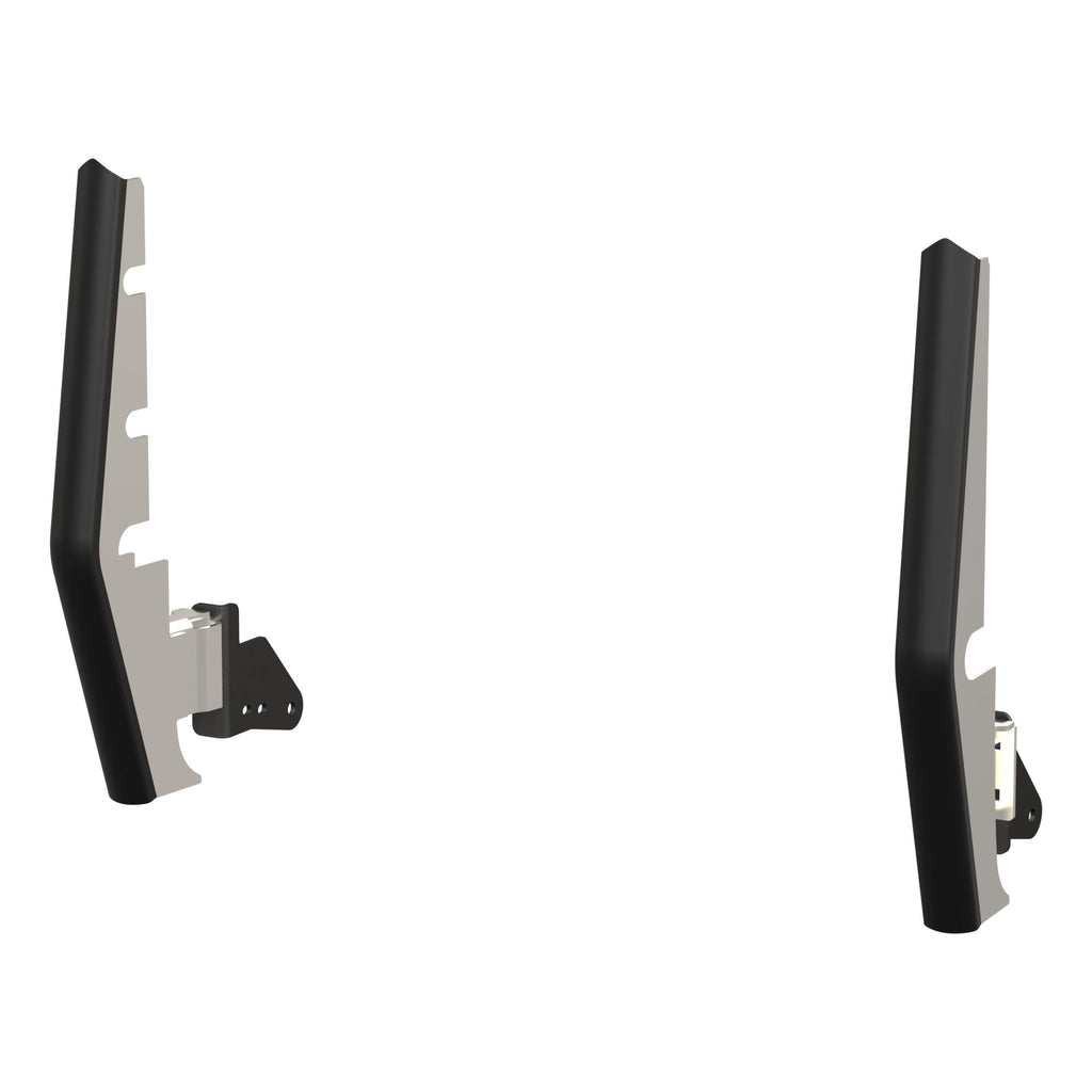 Chrome Steel 2" Tubular Grille Guard Upright Package