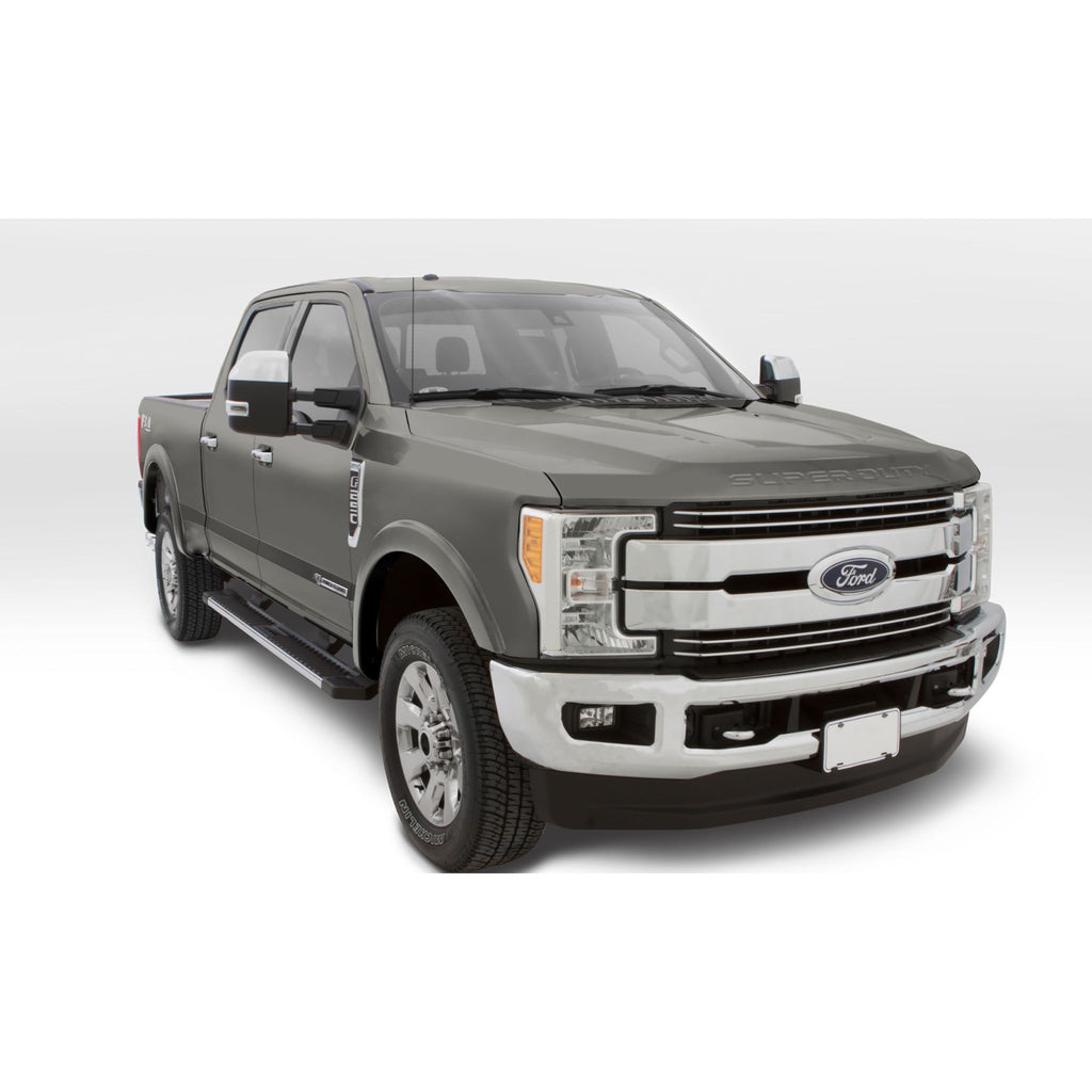 Bushwacker 20944-82 OE Style Color Matched Shadow Black 4-Piece Fender Flare Set for 2017-2022 Ford F-250/F-350 Super Duty