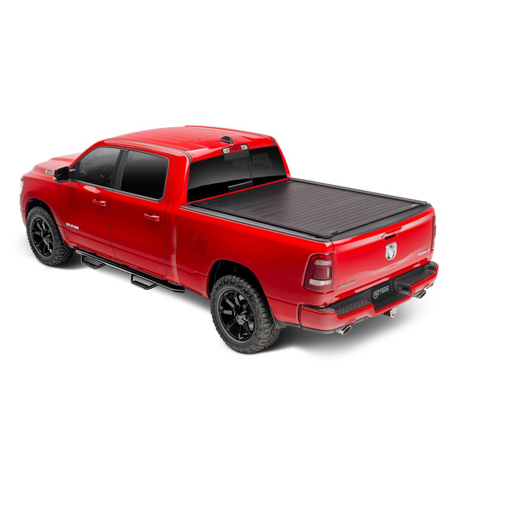Retrax 90461 - PowertraxPRO MX Retractable Tonneau Cover - Rugged - Aluminum Construction - Electric Cover - Matte Black - 2014-2018 Chevy Silverado/GMC Sierra 5' 9 Bed without Stake Pockets - Standard Rails